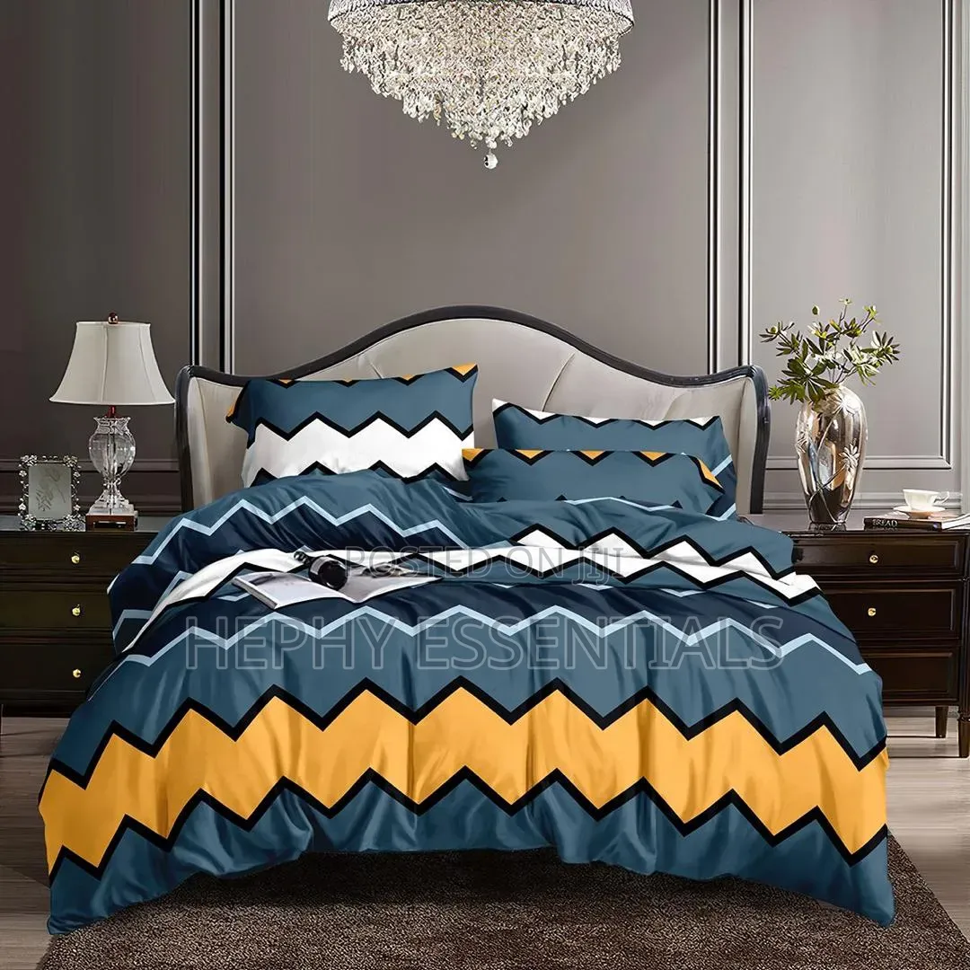 Luxury Bedsheet Pillow Set, With Duvet