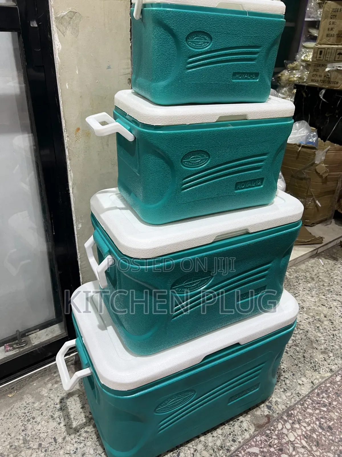 4sets Cooler 60, 30, 12 5 Litres