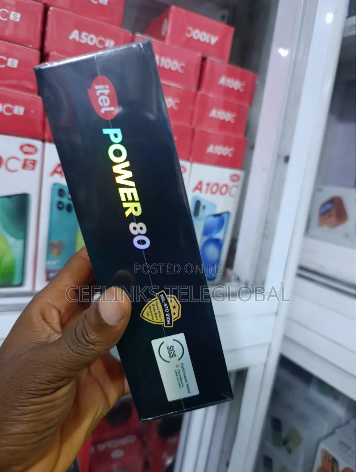 New Itel Power 70 128 GB Silver