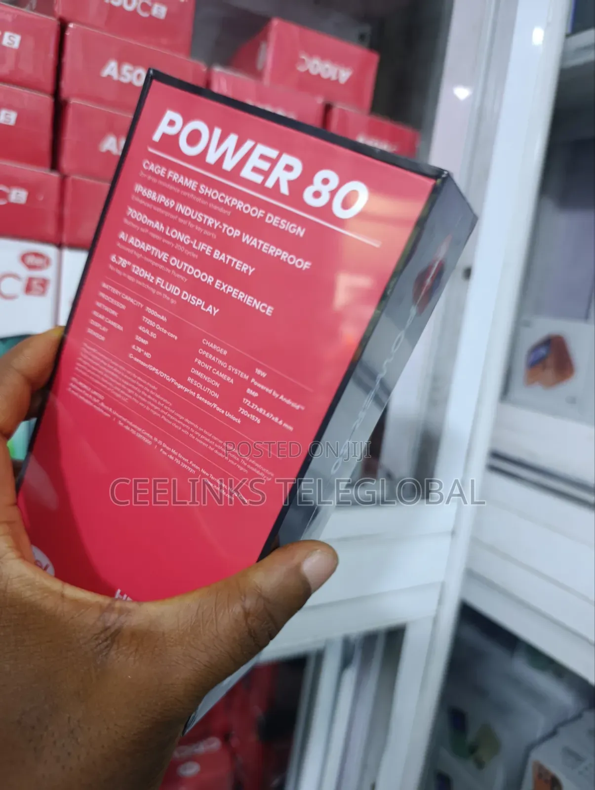 New Itel Power 70 128 GB Silver