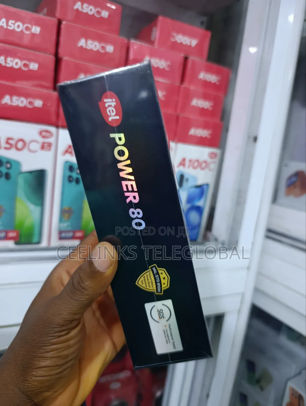 New Itel Power 70 128 GB Gray
