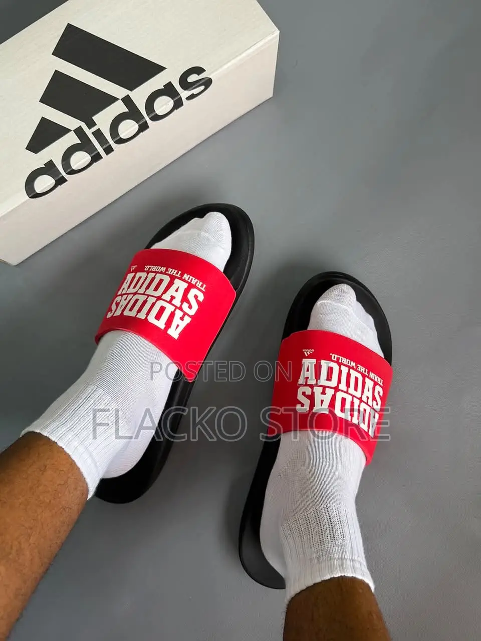 Original Adidas Adilette Cf Slides