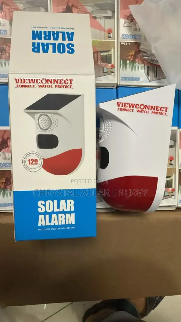 Solar Intrusion Alarm Is Designed for Both Indoor and Outdoor Use