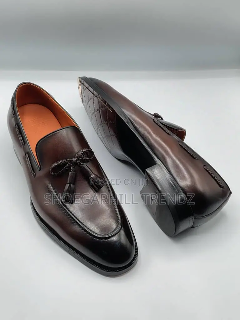Premium Leather Tassel Shoes | Classic Elegance Style