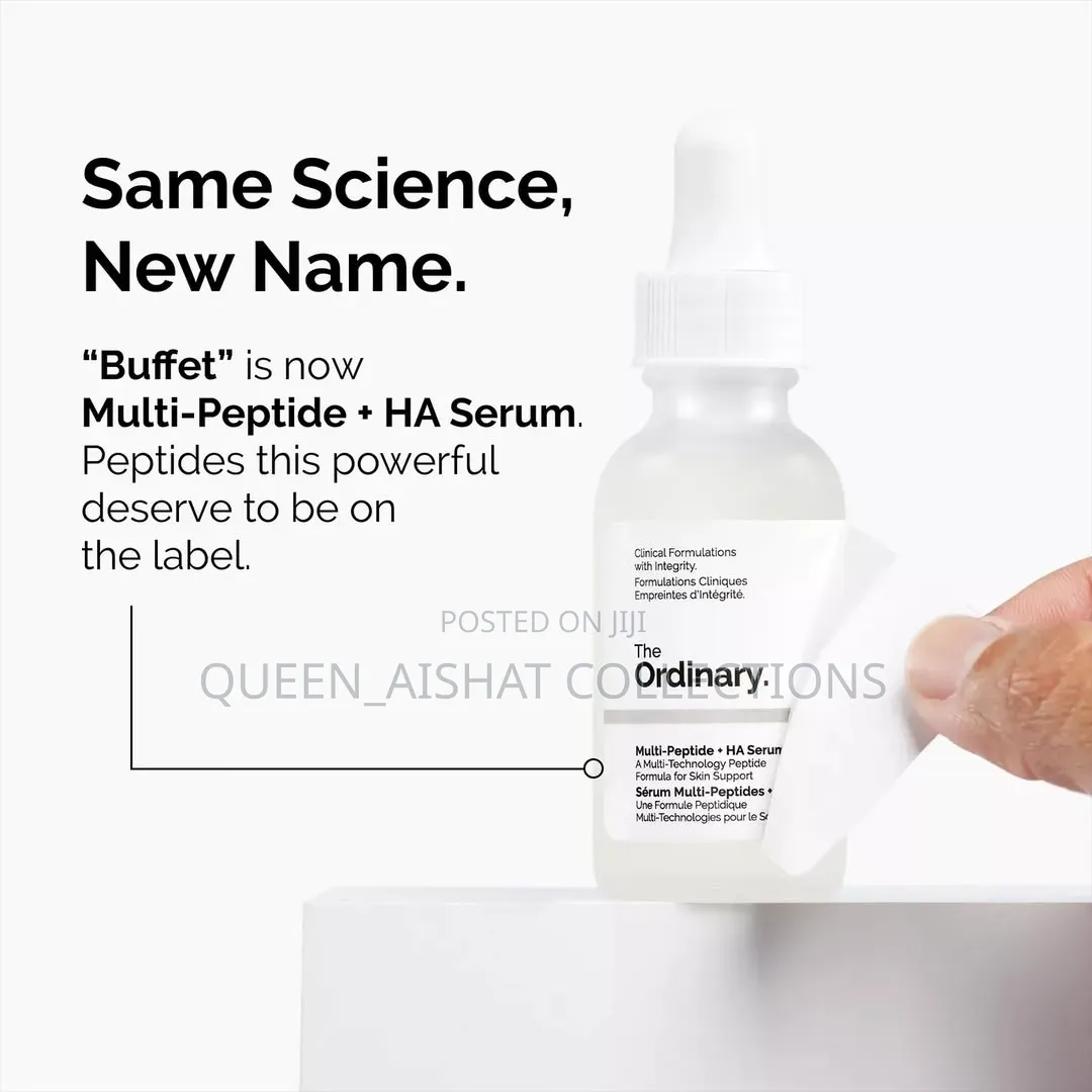 The Ordinary Buffet (Newly Known as "The Ordinary Multi Peptide + Ha)
