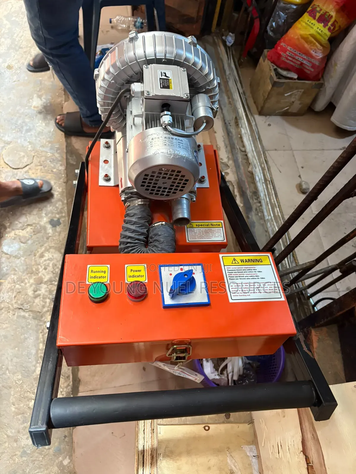 Original Floor Grinder Machine With Vacuum