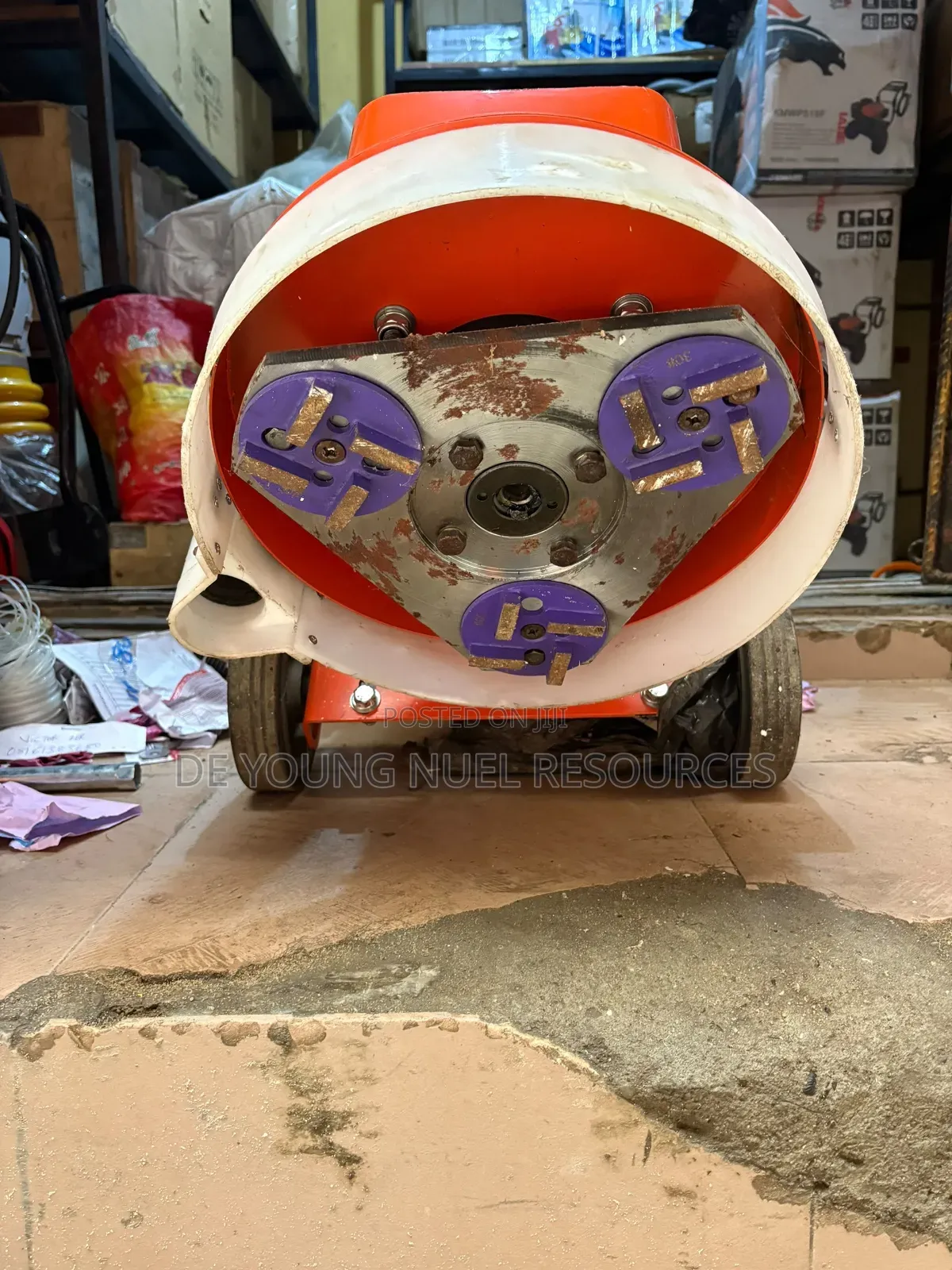 Original Floor Grinder Machine With Vacuum