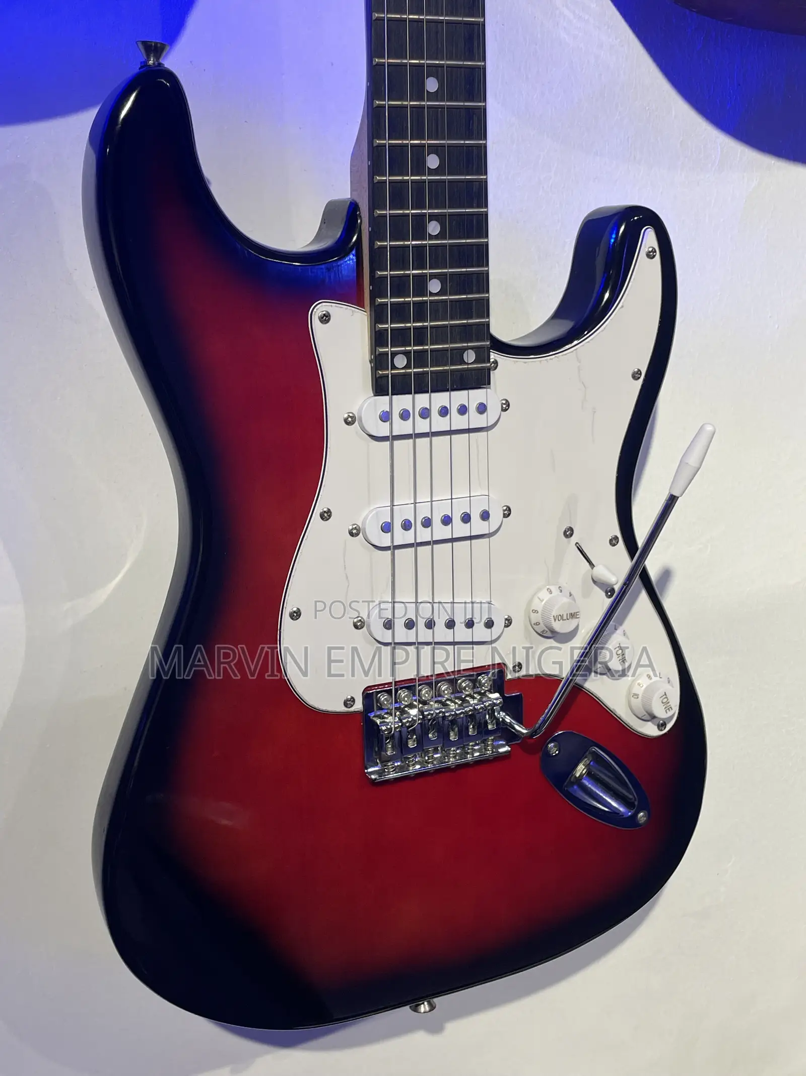 Rich Power Solid Body Electric Guitar With Gear, Free Bag and Strap
