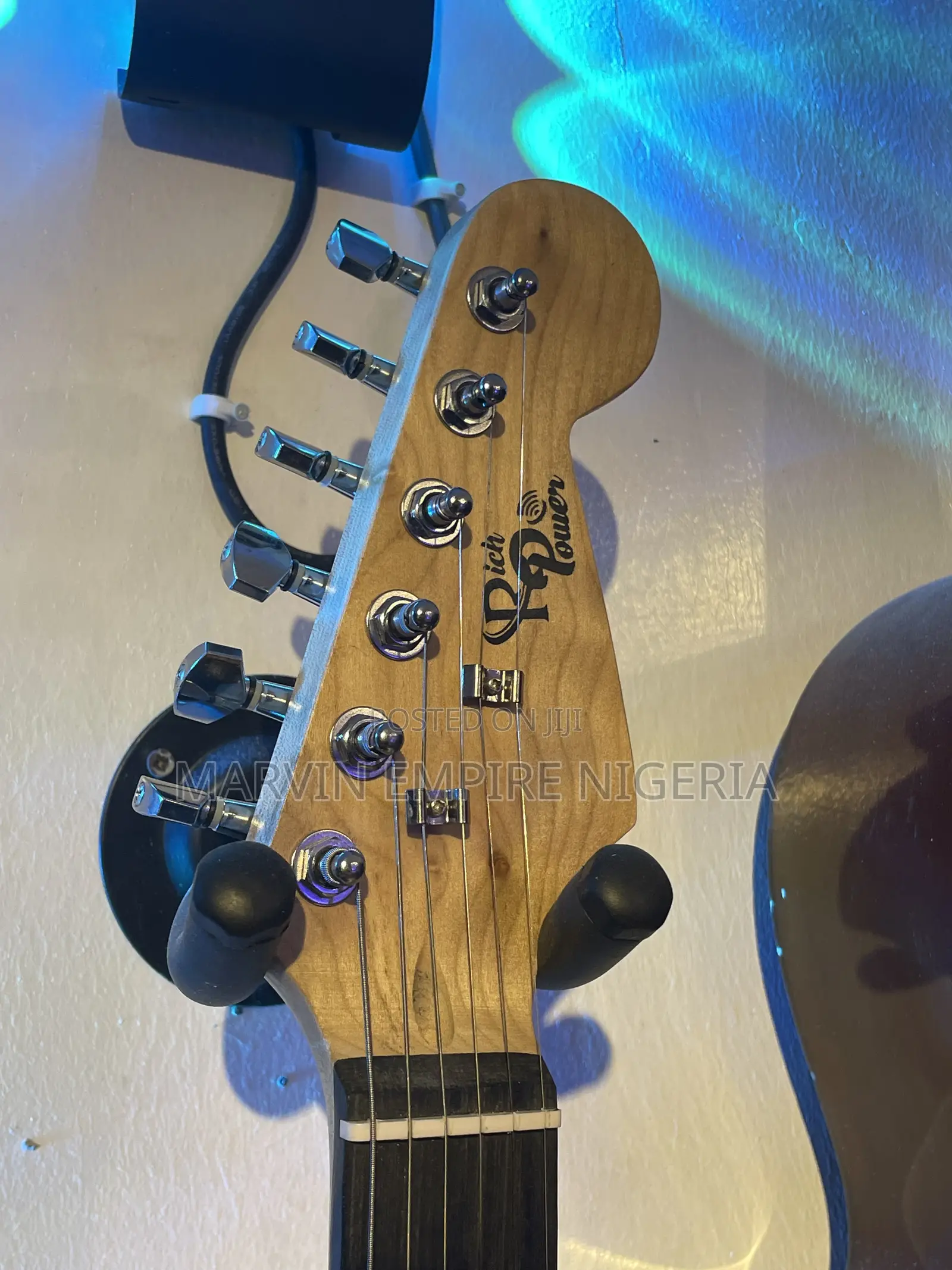 Rich Power Solid Body Electric Guitar With Gear, Free Bag and Strap