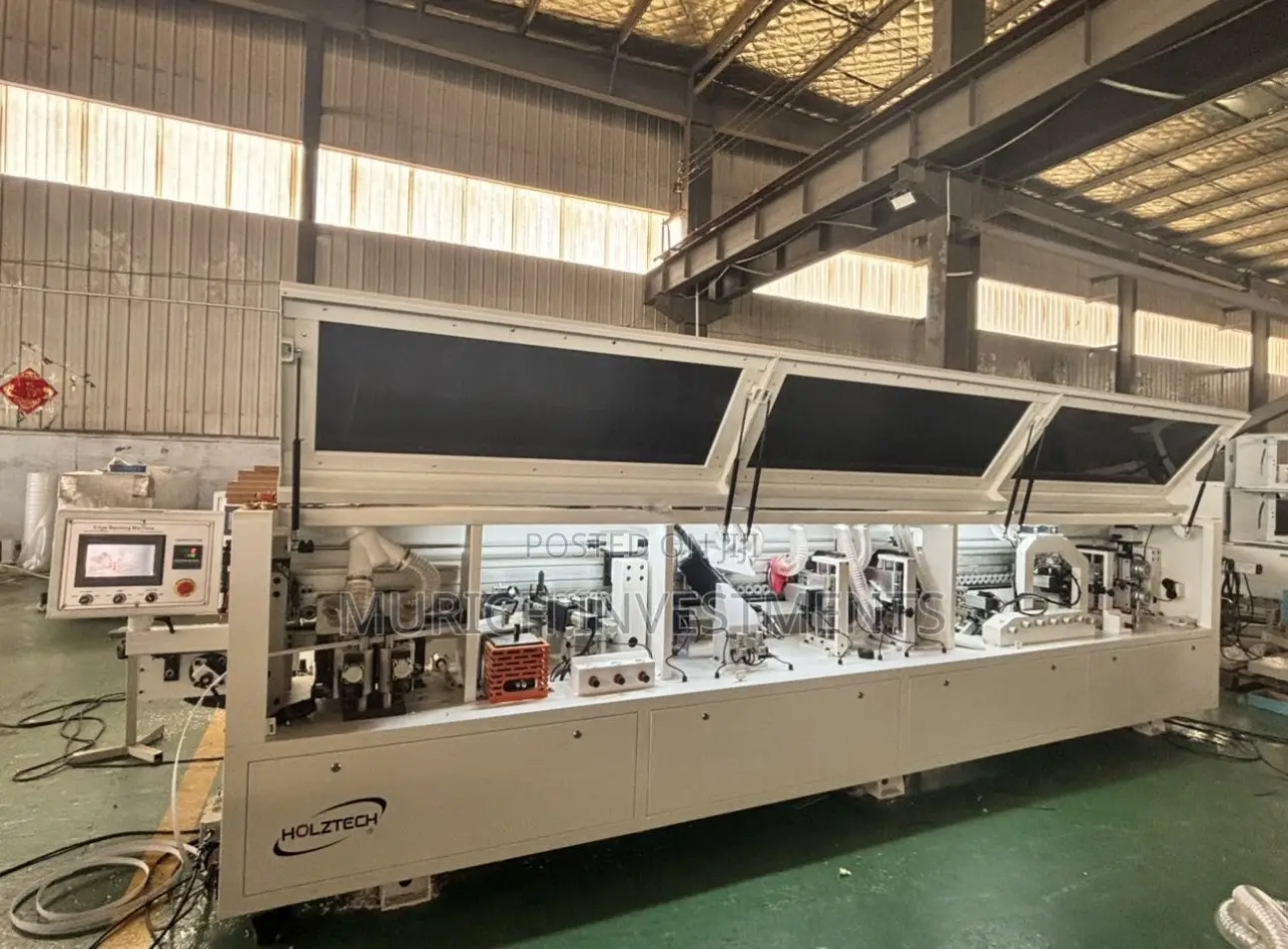 Automatic Edge Banding Machine With Pre-Milling Corner Rounding