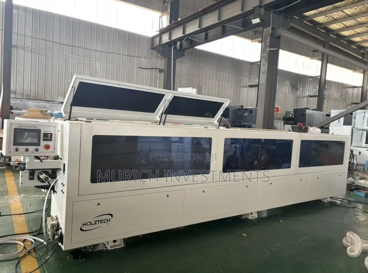 Automatic Edge Banding Machine With Pre-Milling Corner Rounding