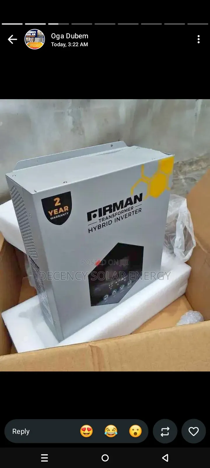 10kva Hybrid Fire  Man Solar Inverter