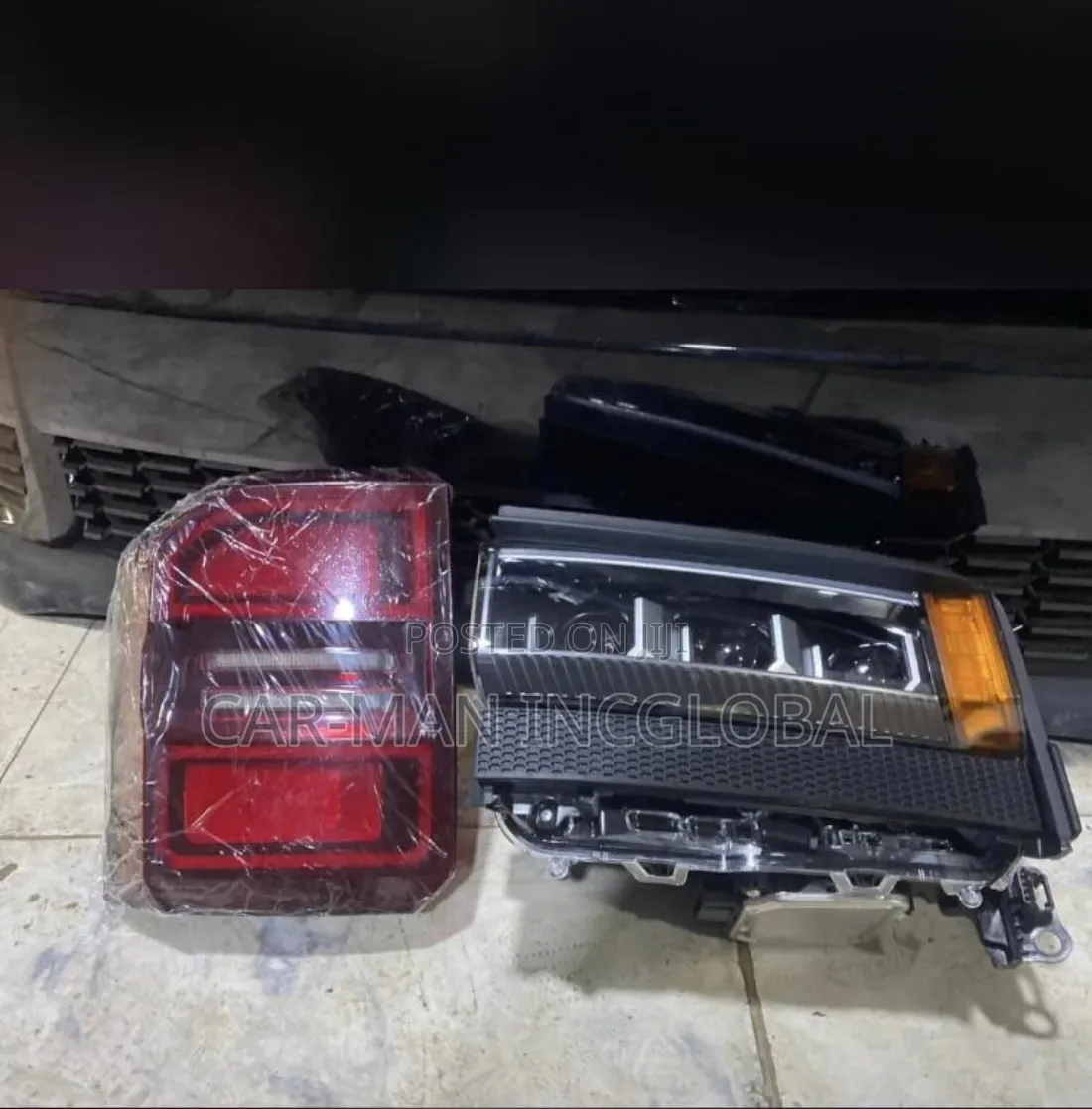Toyota Prado 2025 Headlight and Rear Light