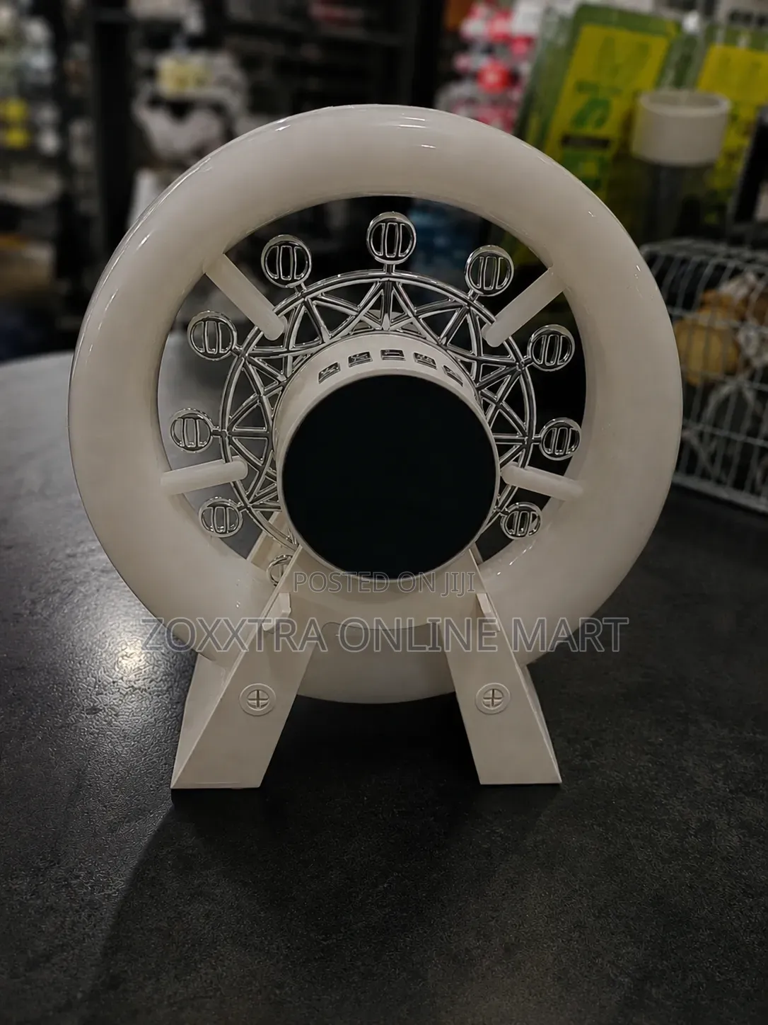 Rechargeable Bluetooth Speaker, RGB Night Light Alarm Clock