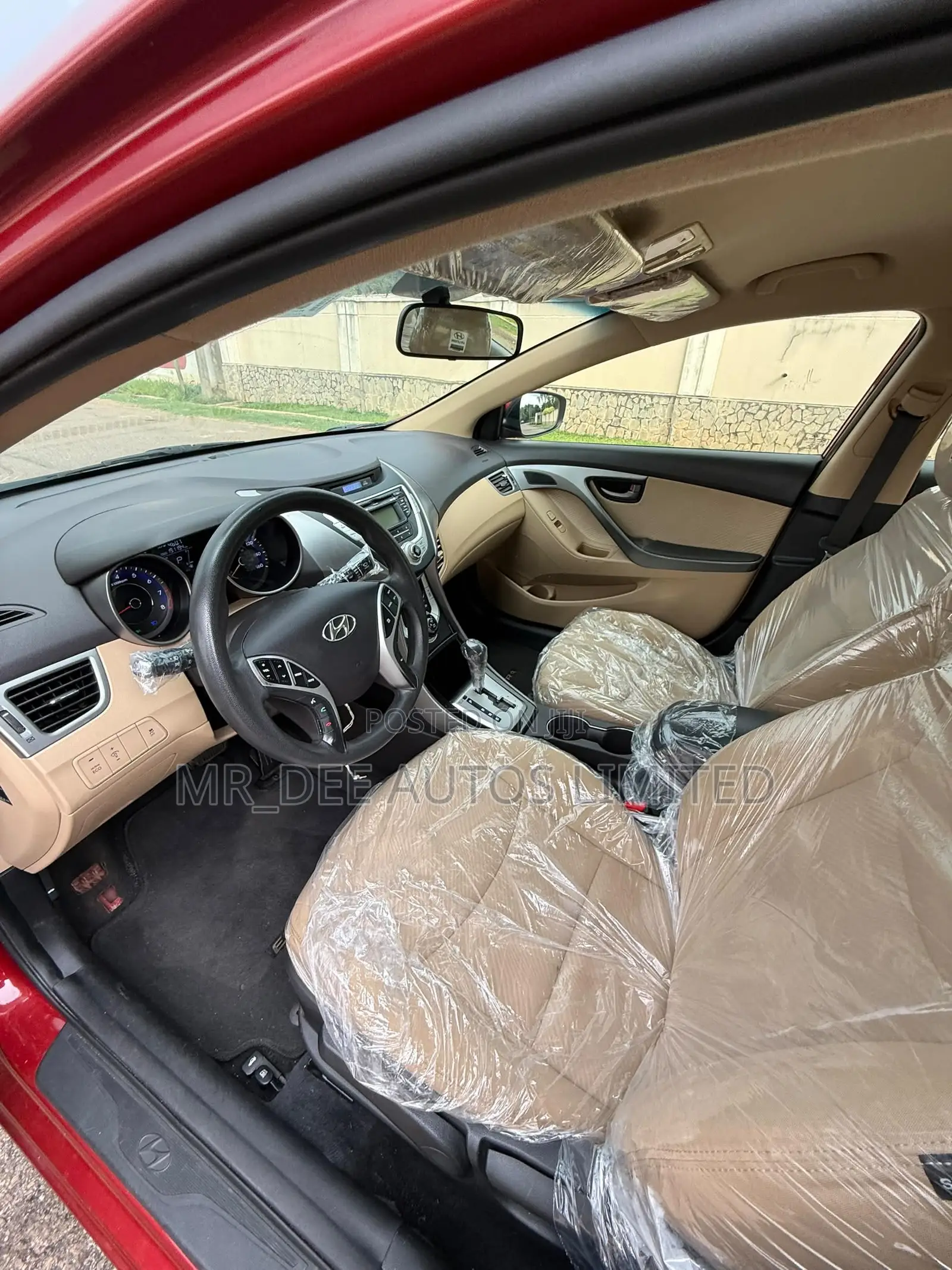 Hyundai Elantra 2012 Maroon