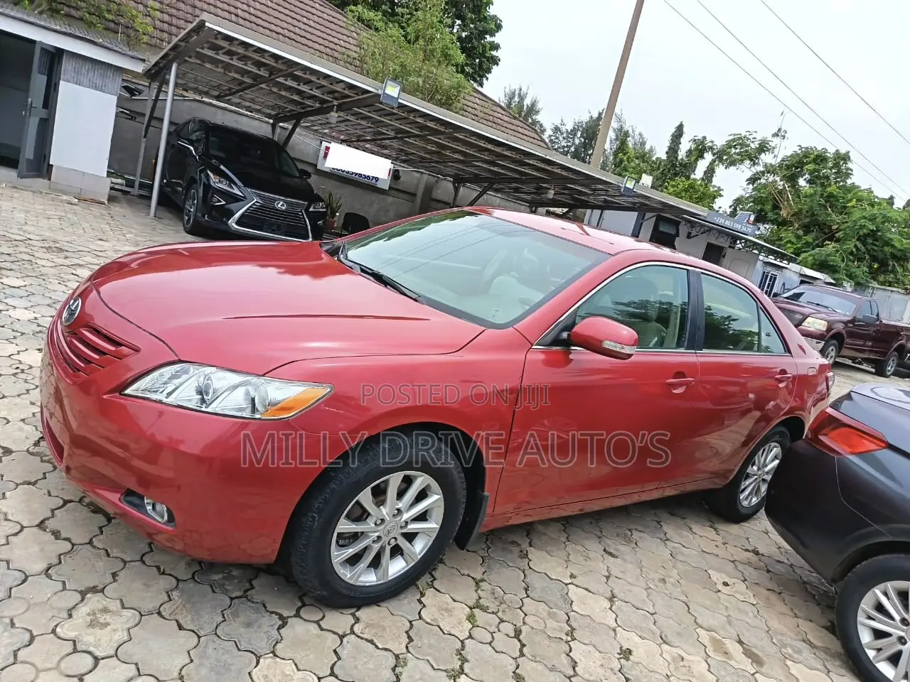 Toyota Camry LE 4dr Sedan (2.4L 4cyl 5A) 2008 Red