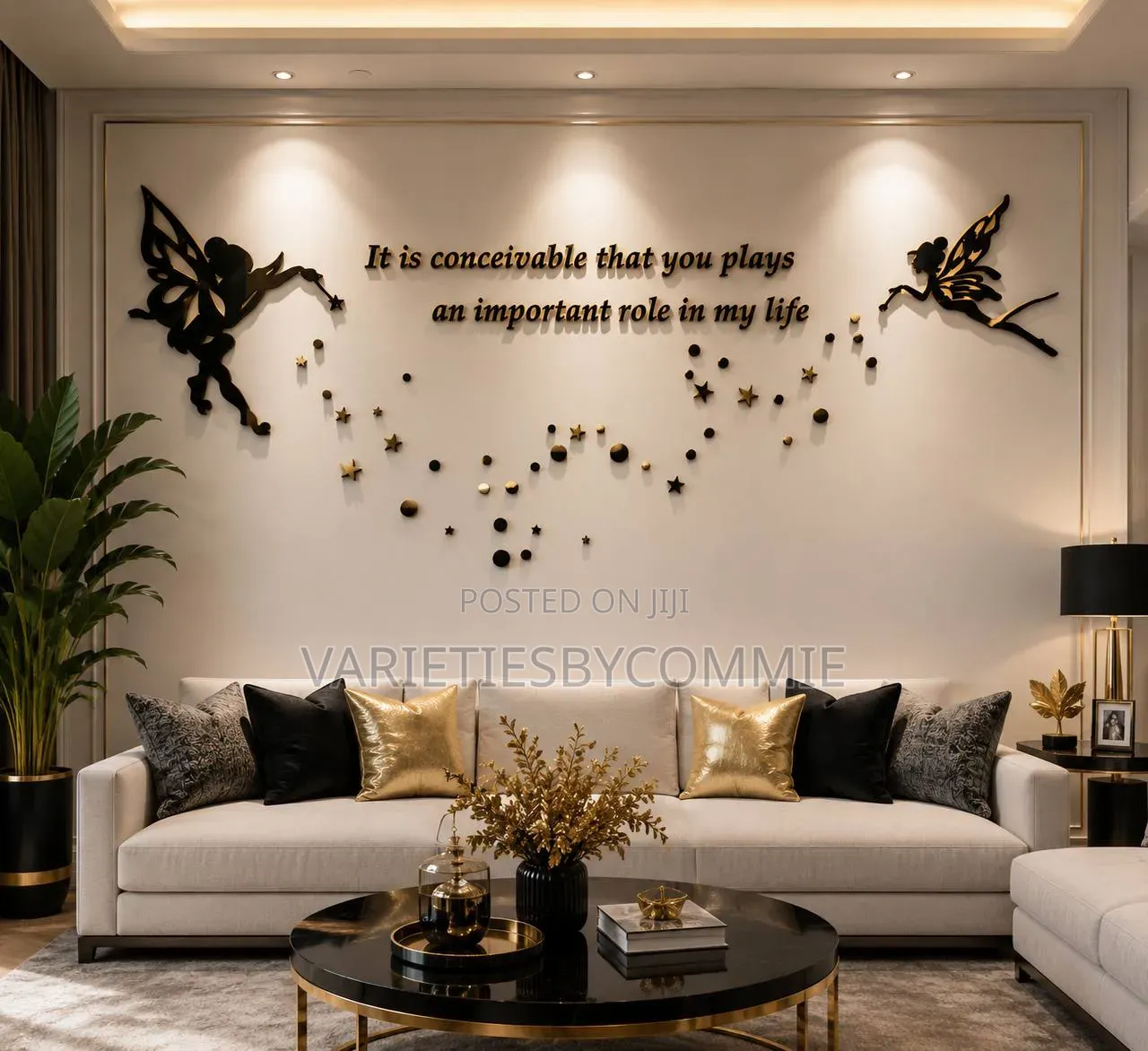 3d Classic Acrylic Wall Sticker Home Decor Design