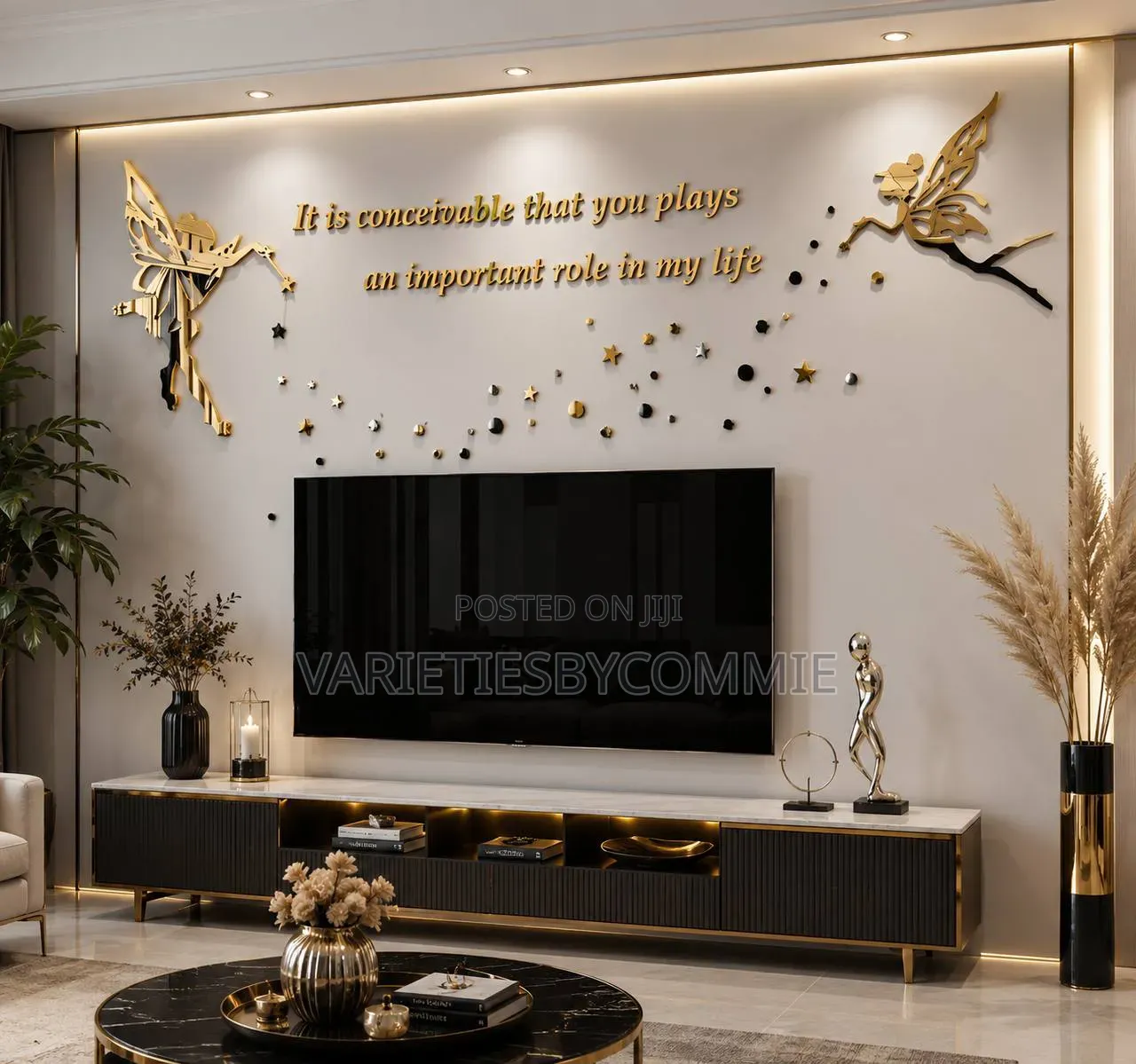 3d Classic Acrylic Wall Sticker Home Decor Design
