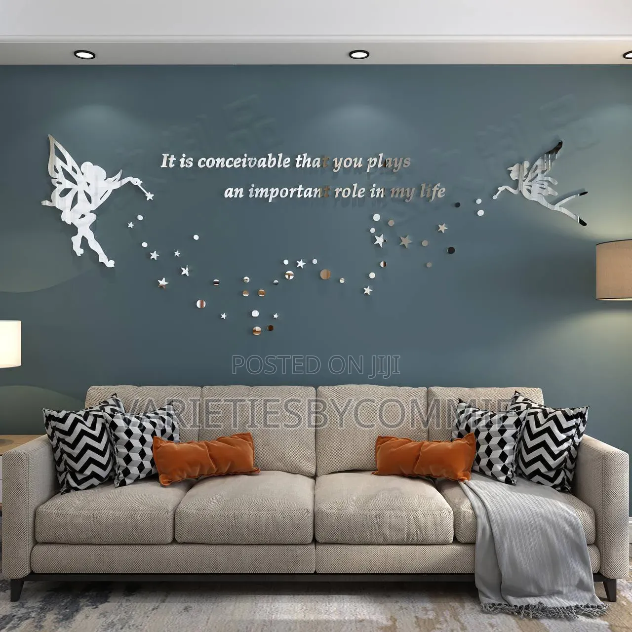 3d Classic Acrylic Wall Sticker Home Decor Design