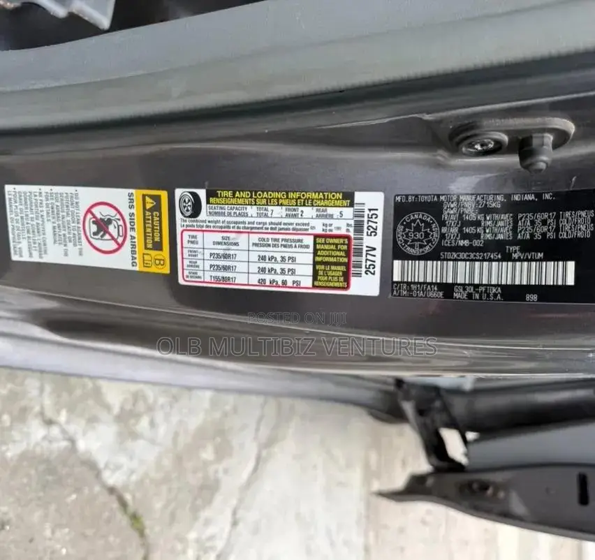 Toyota Sienna 2012 Gray