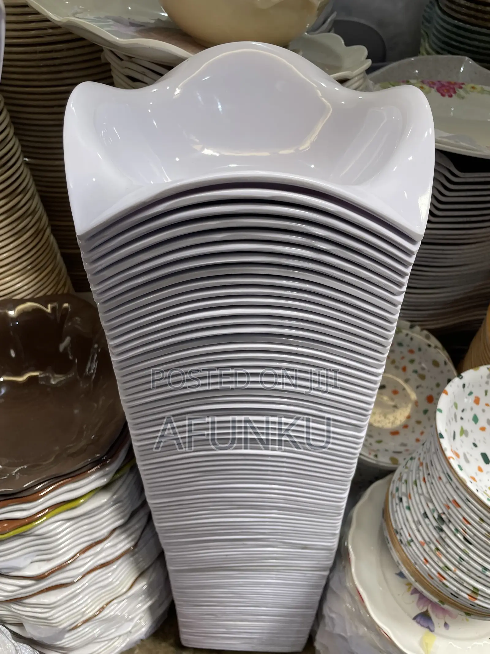 Ceramic Unbreakable Bowl Plate (12pcs)