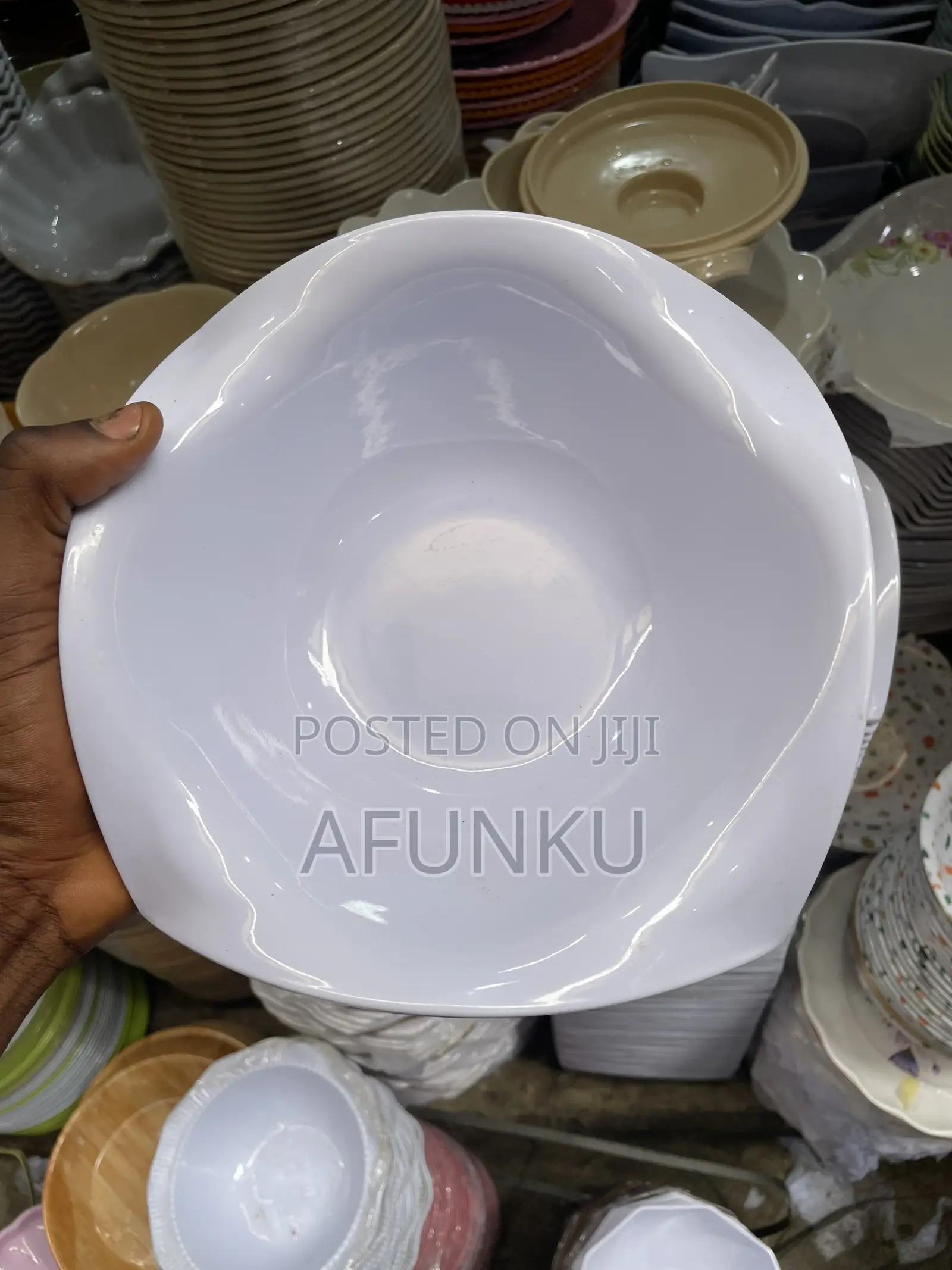Ceramic Unbreakable Bowl Plate (12pcs)