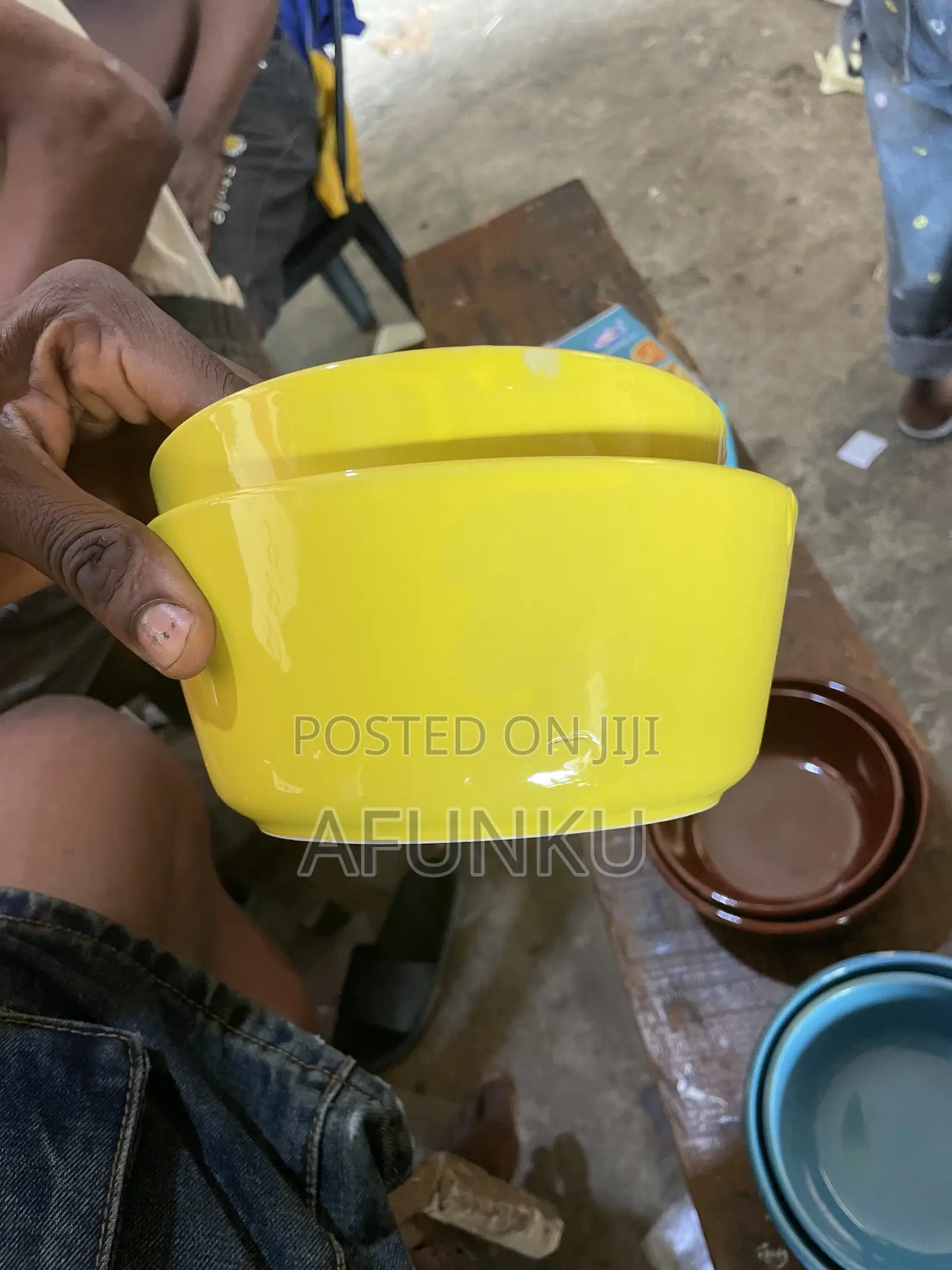 2pcs Glazed Bowl Set