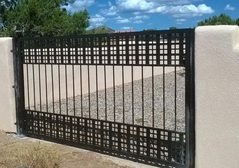 Wrought Iron Sliding Gate