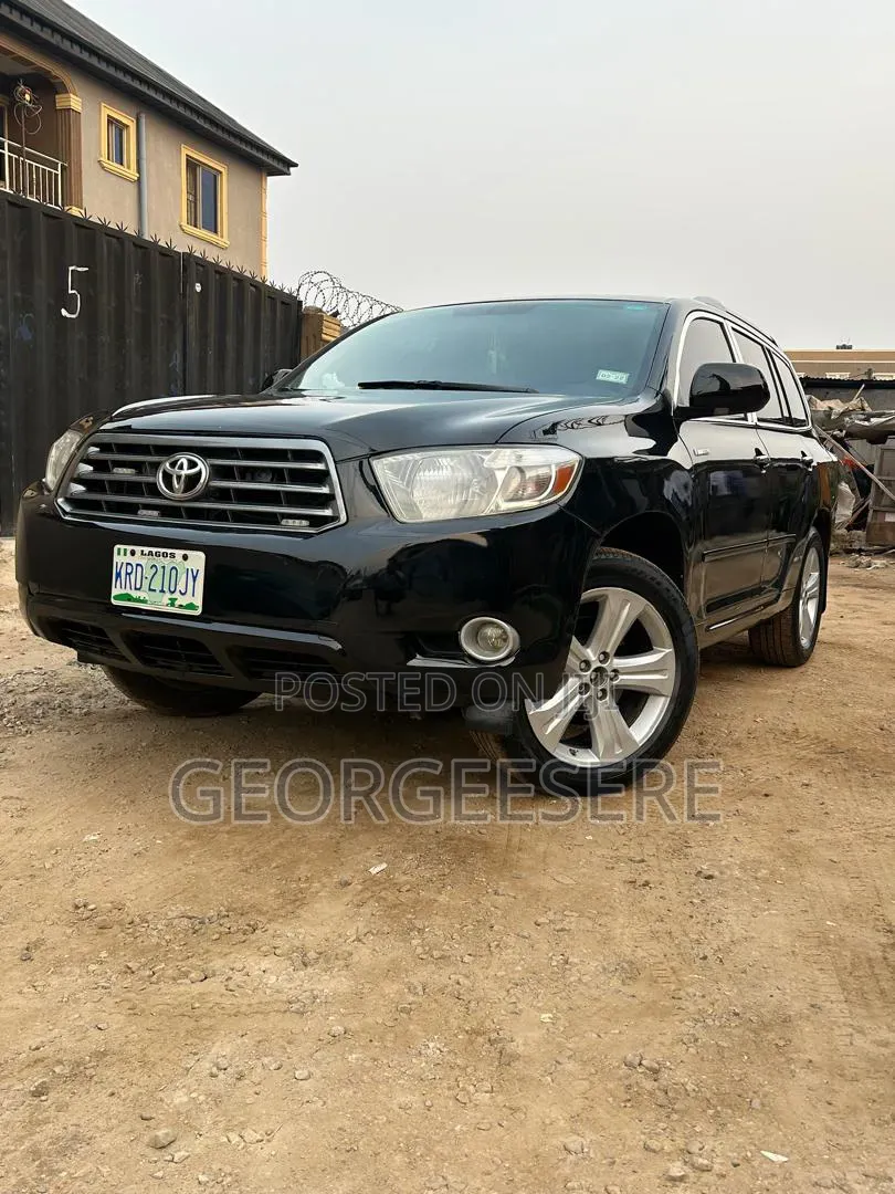 Toyota Highlander 2009 Black
