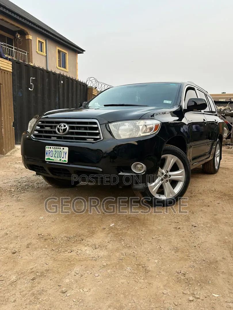 Toyota Highlander 2009 Black