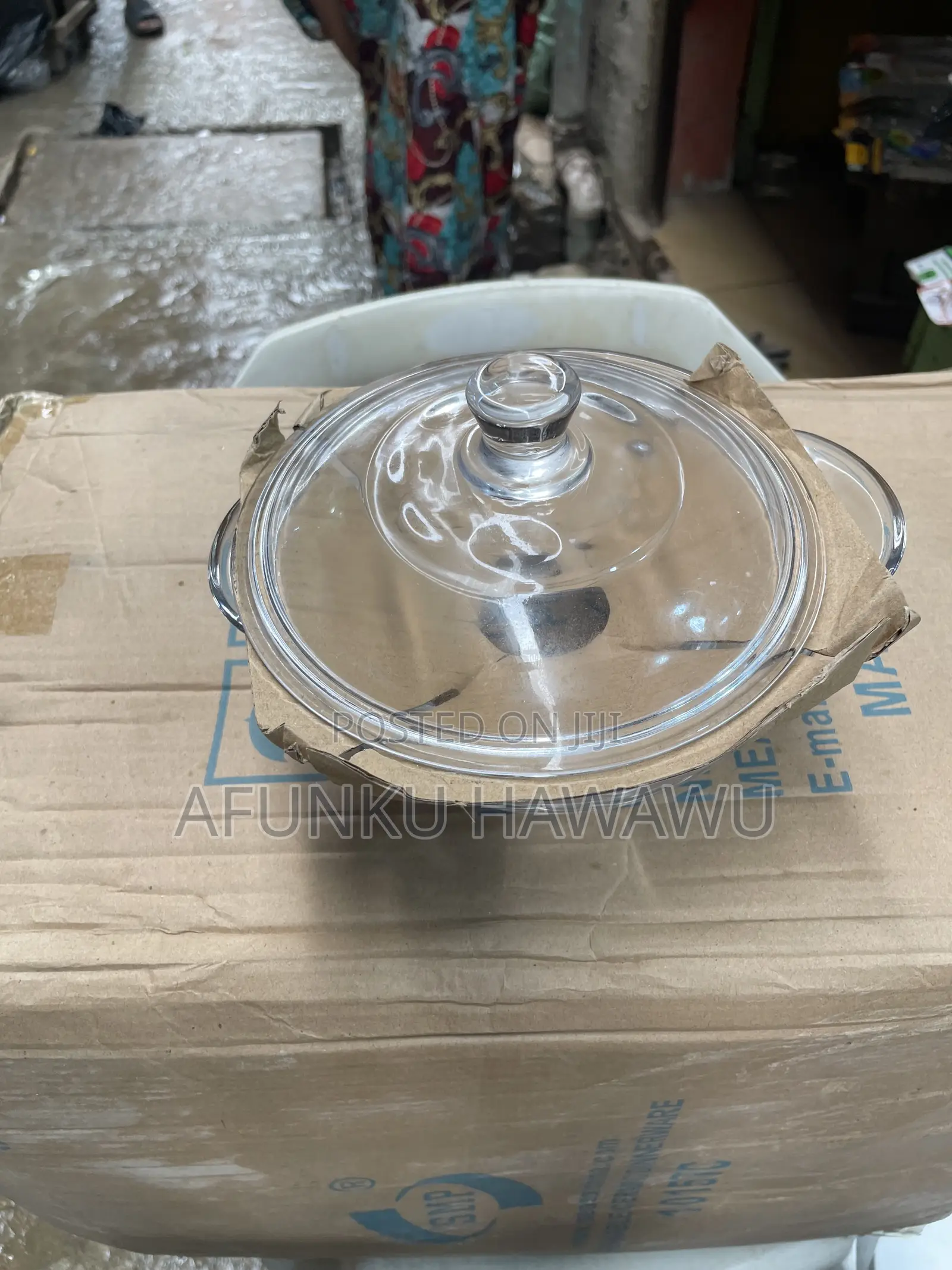Glass Bowl Pot
