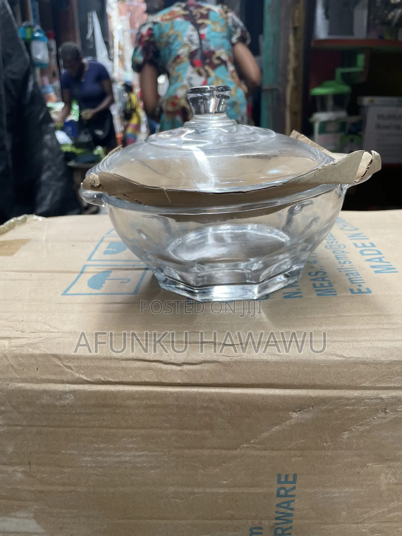 Glass Bowl Pot