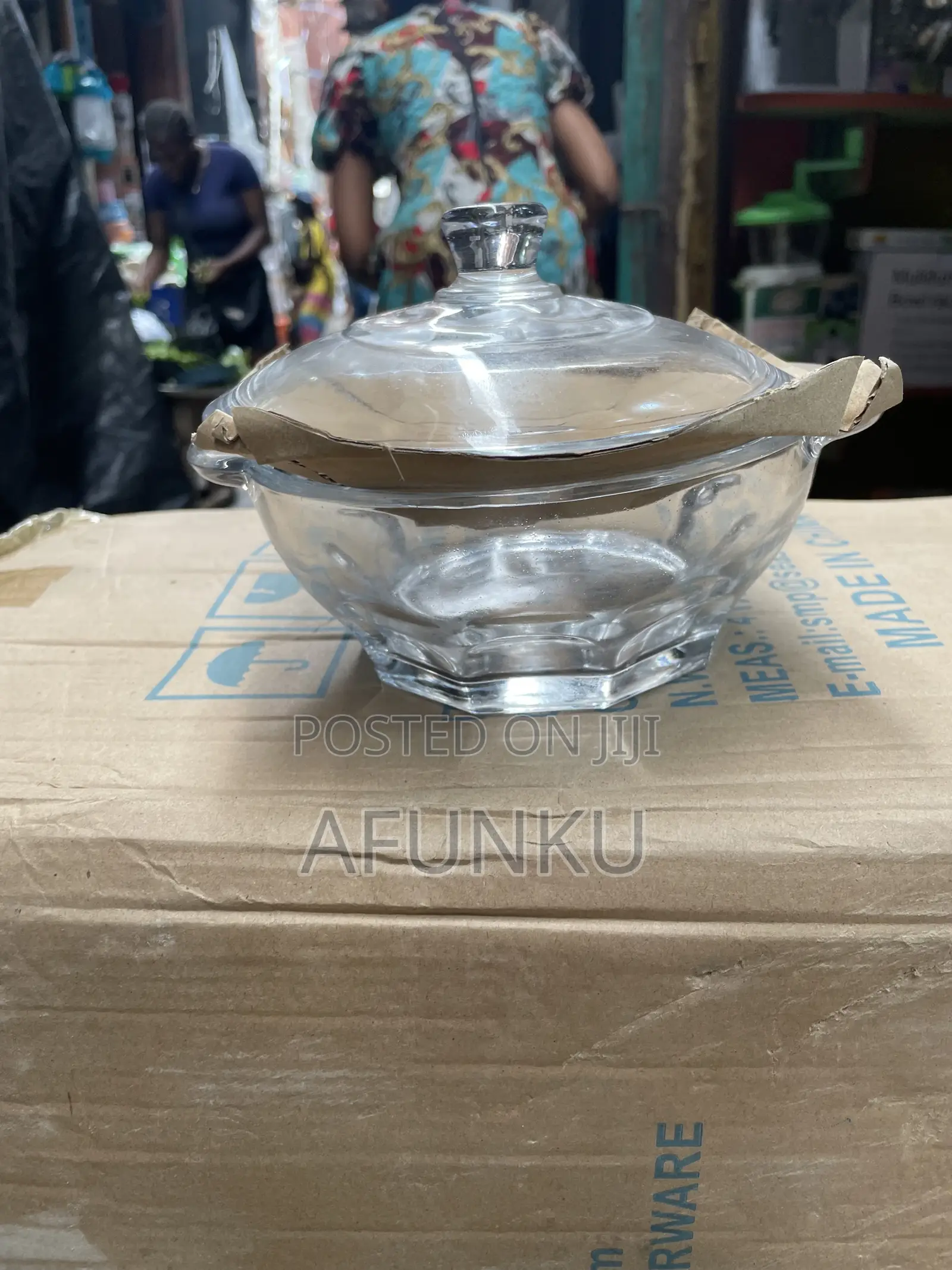 Glass Bowl Pot