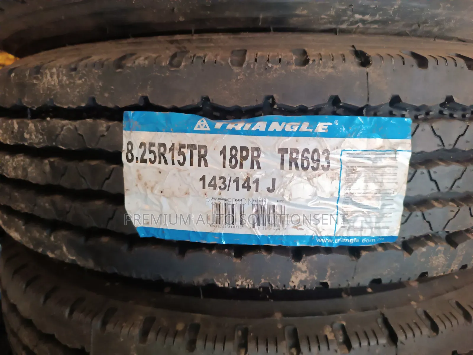 Brand New 8.25-15 Triangle Low Bed Truck Tyre