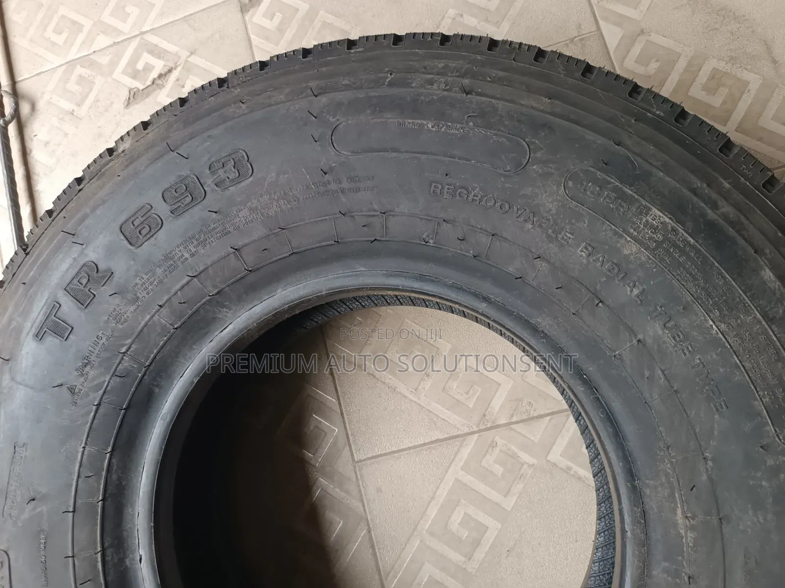 Brand New 8.25-15 Triangle Low Bed Truck Tyre