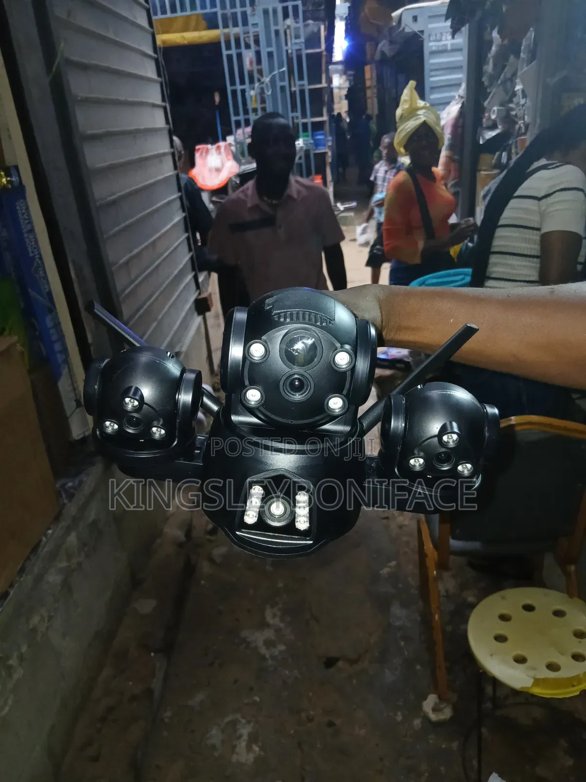 3 Lens Solar Camera V380-App