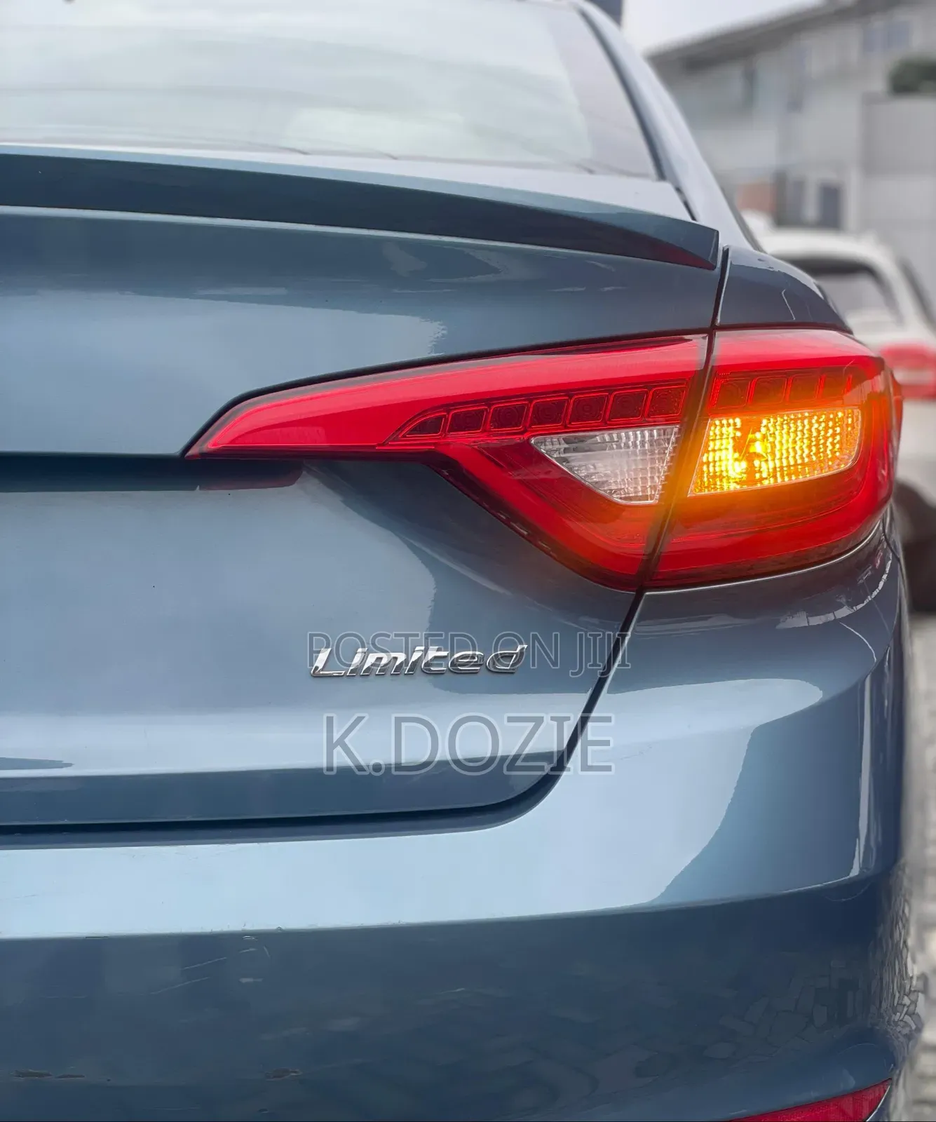 Hyundai Sonata Limited 4dr Sedan (2.4L 4cyl 6A) 2015 Blue