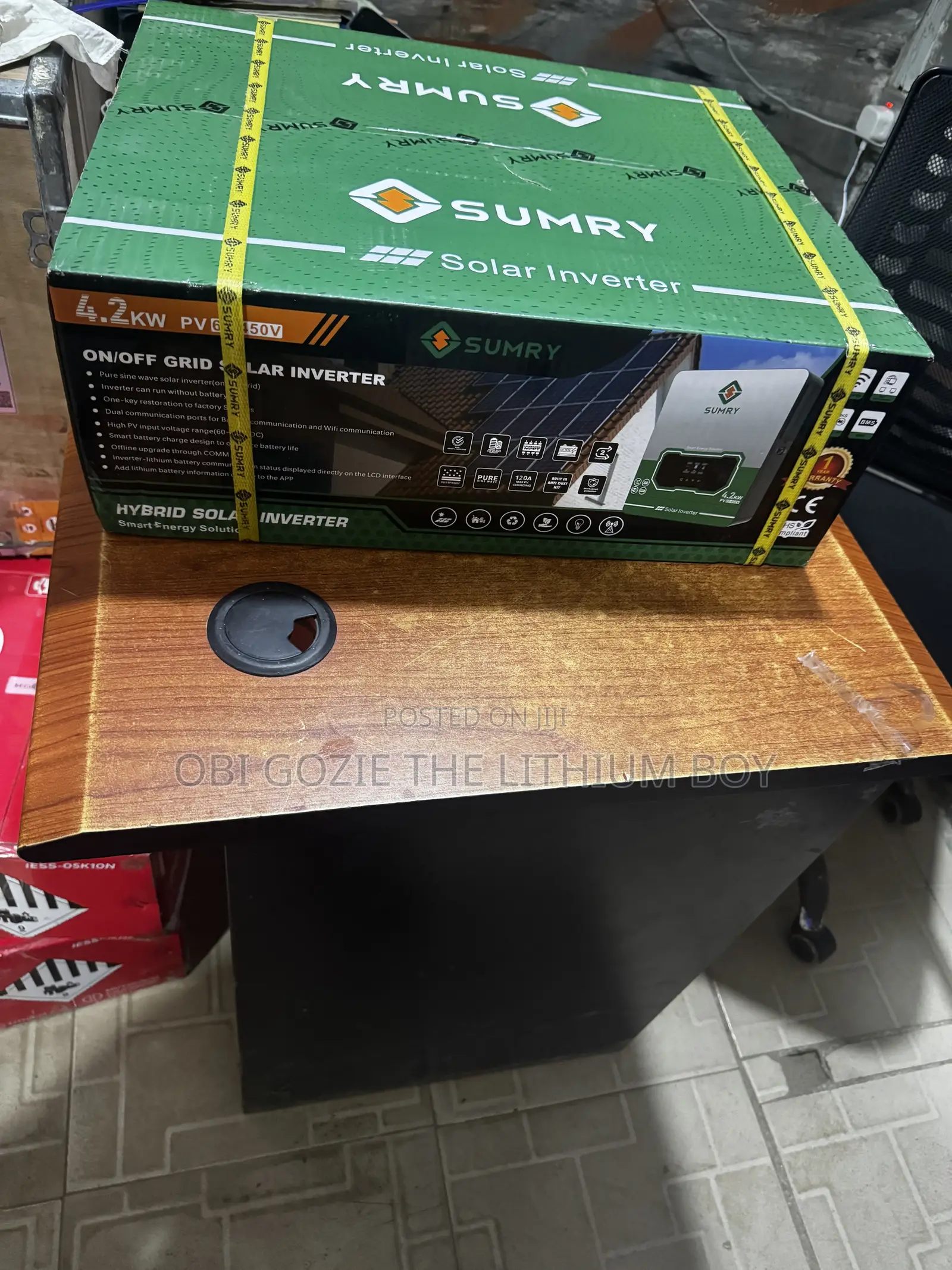 4.2kva 24v Sumry Pure Wave Wine Hybrid Solar Inverter Best Importer