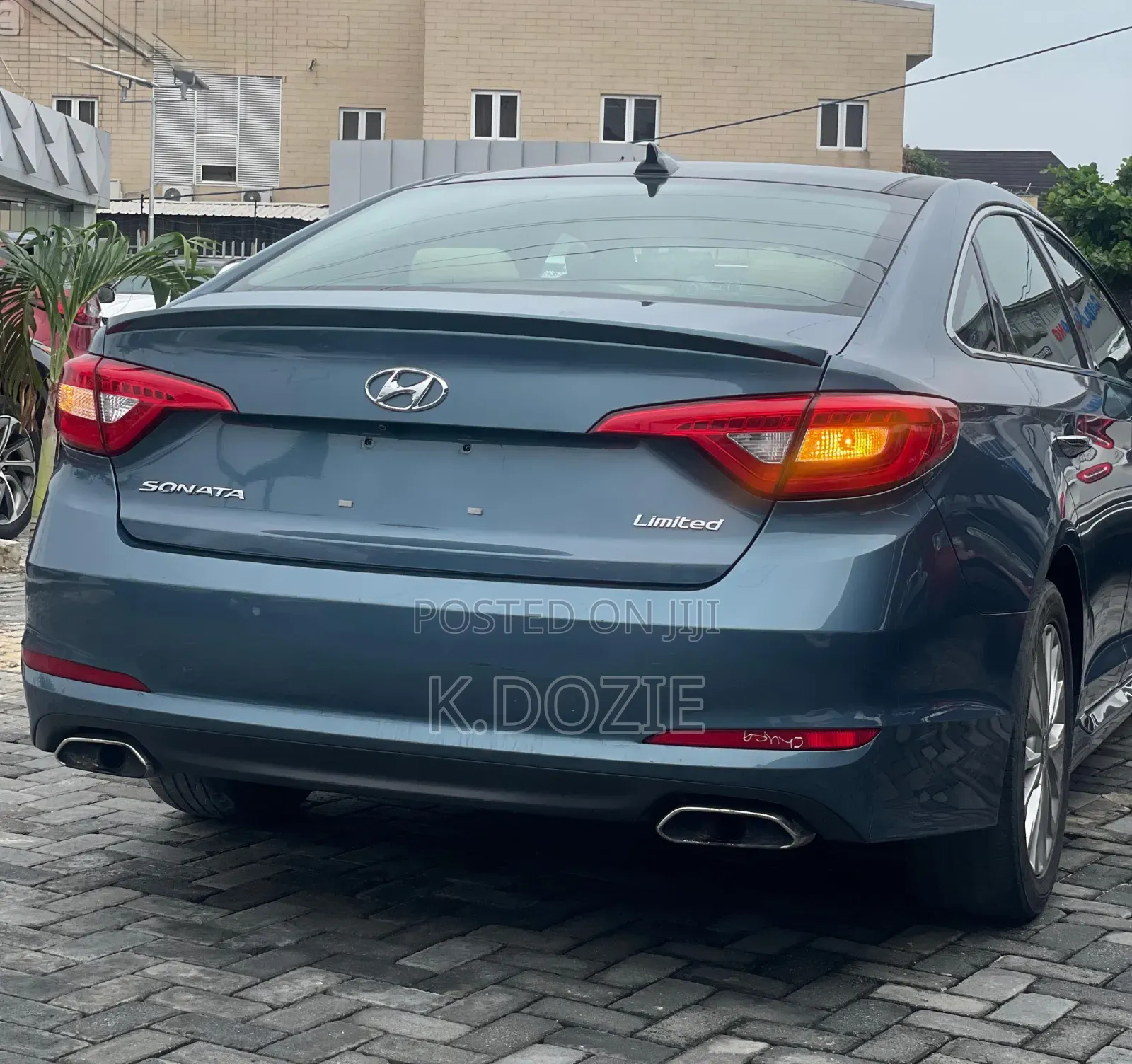 Hyundai Sonata Limited 4dr Sedan (2.4L 4cyl 6A) 2015 Blue