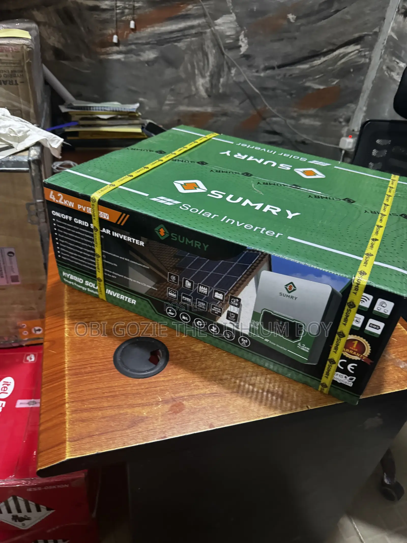 4.2kva 24v Sumry Pure Wave Wine Hybrid Solar Inverter in Ojo Lagos