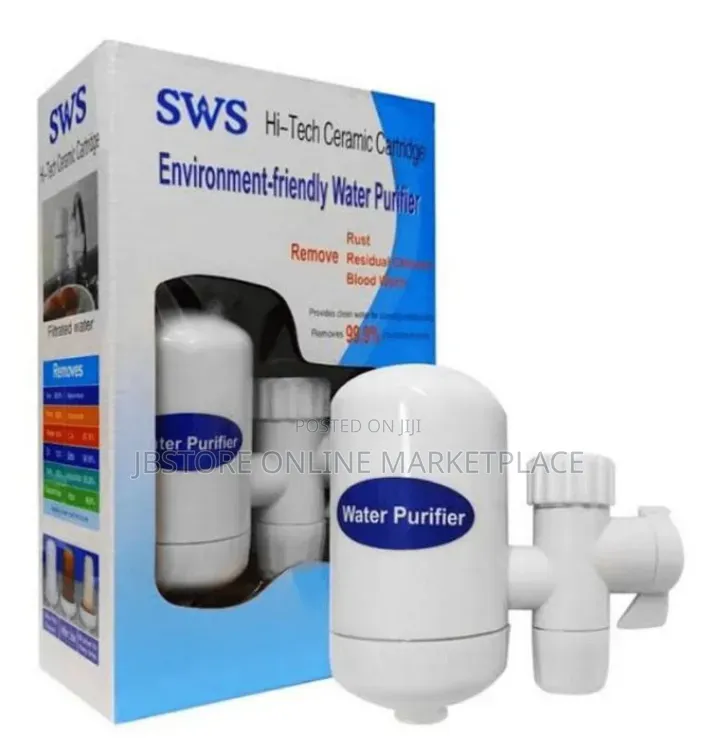 SWS Hi-Tech Ceramic Cartridge Faucet Water Purifier Filter Tap-Mount