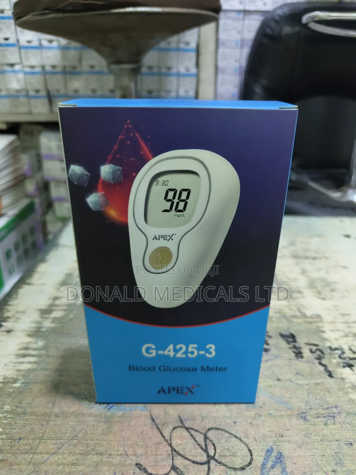 Blood Glucose Meter Machine Strips - Glucometer