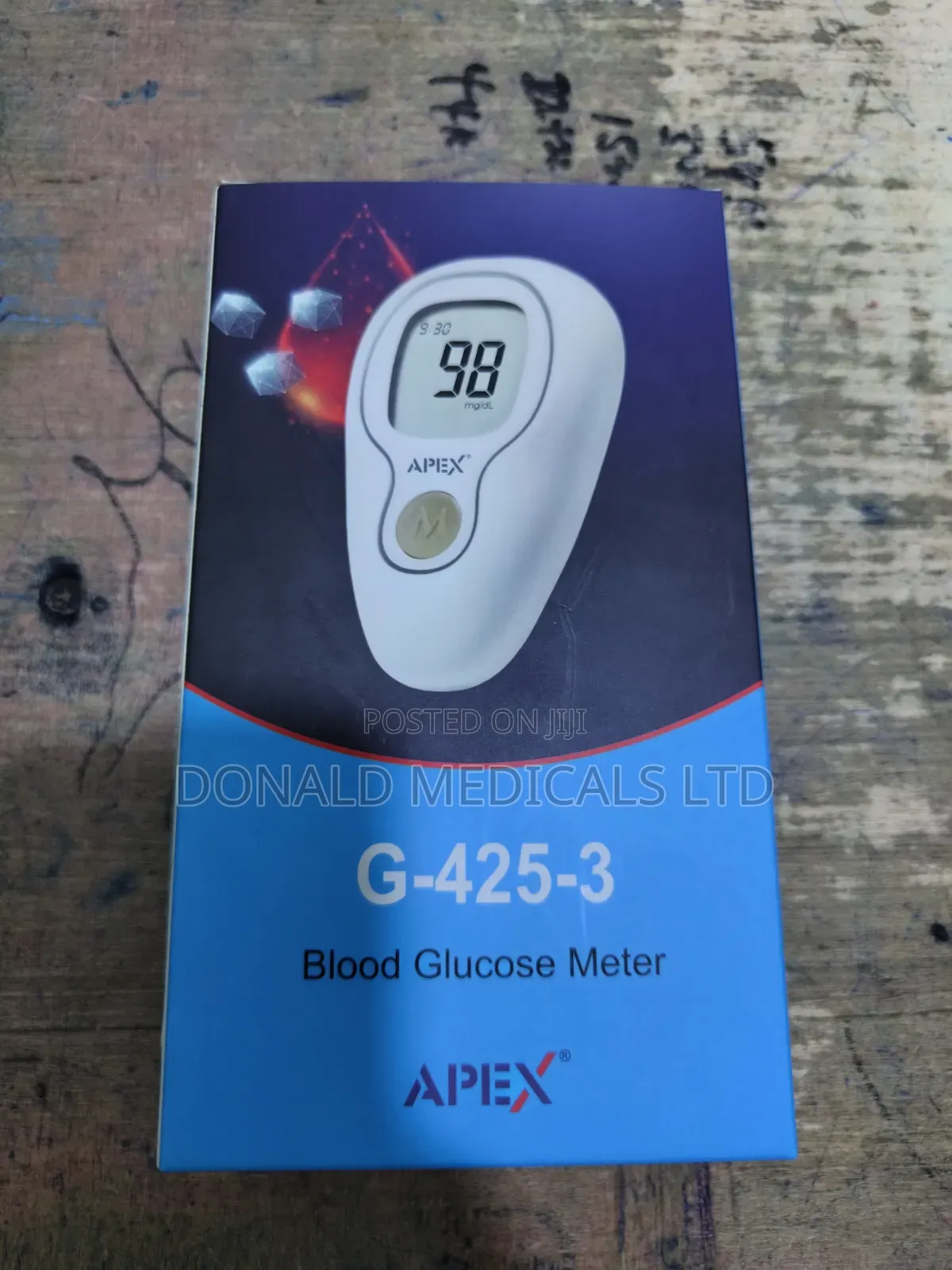 Blood Glucose Meter Machine Strips - Glucometer