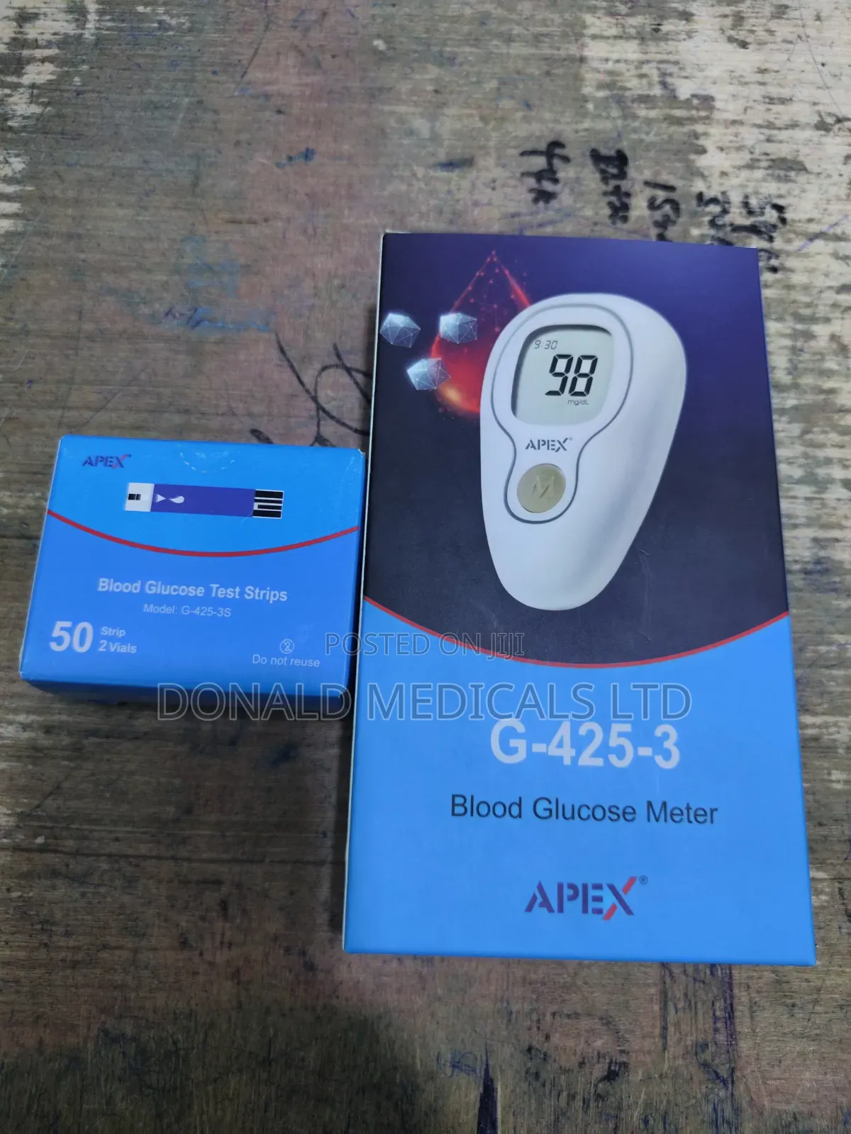 Blood Glucose Meter Machine Strips - Glucometer