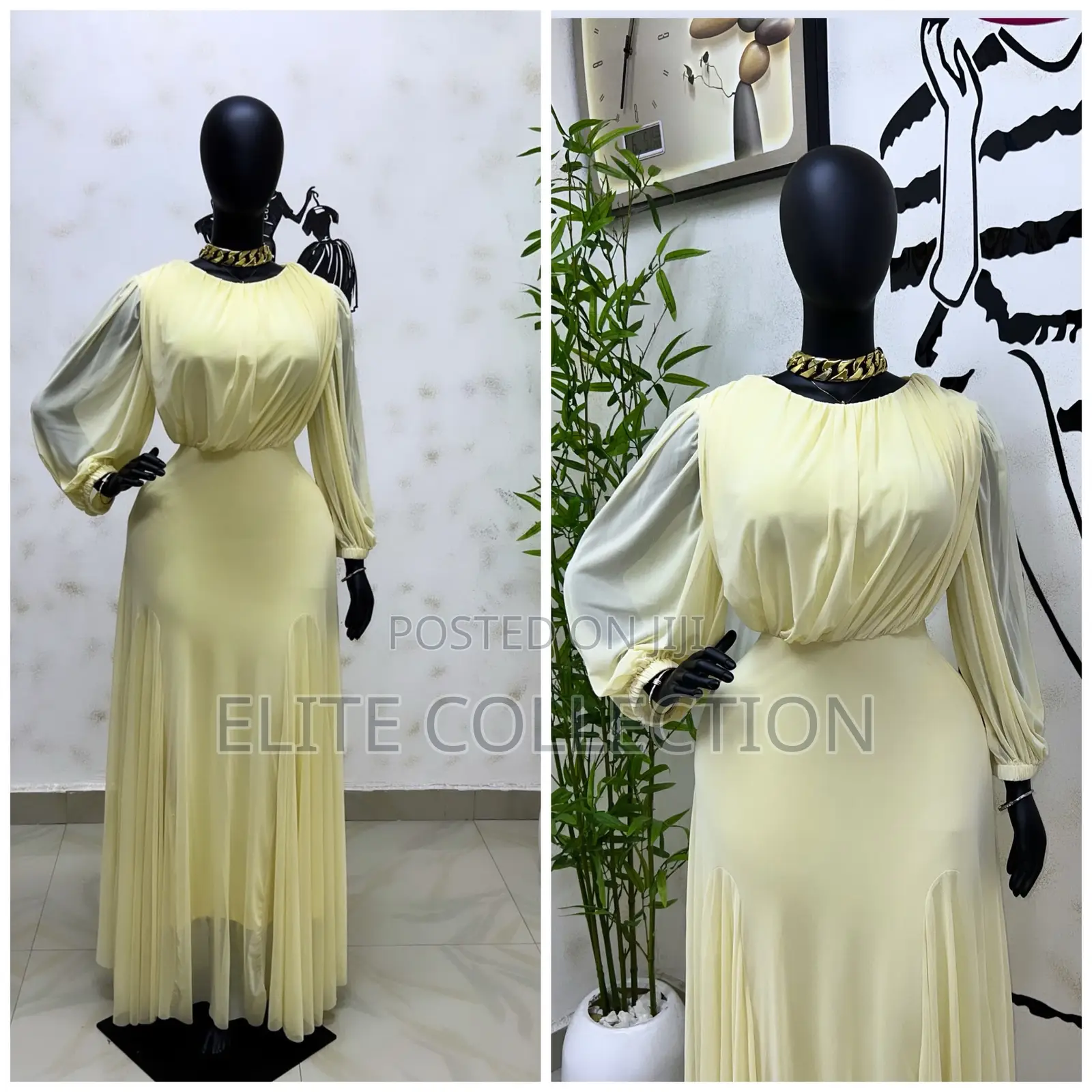 Luxe Draped Stretch-Woven Maxi Dress Sizes M L Xl XXL XXXL to Fit 6-22