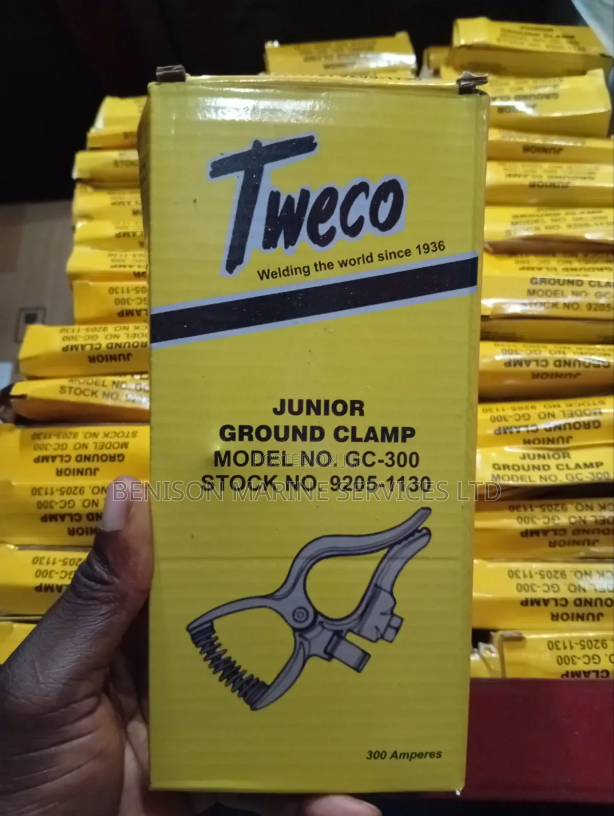 Tweco Earth Clamp 300a