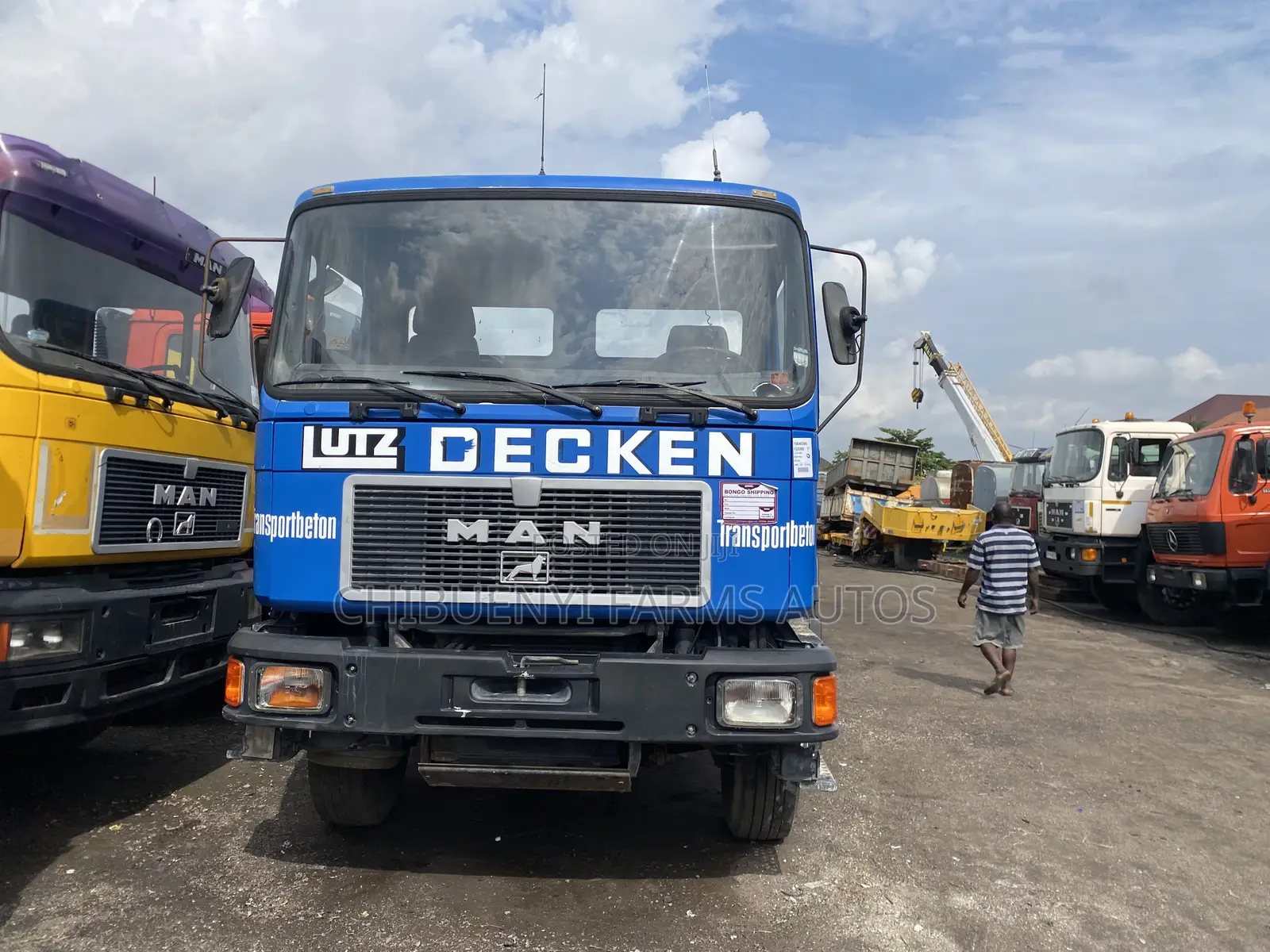 Man Diesel 10 Tyres Cab/Chasiss