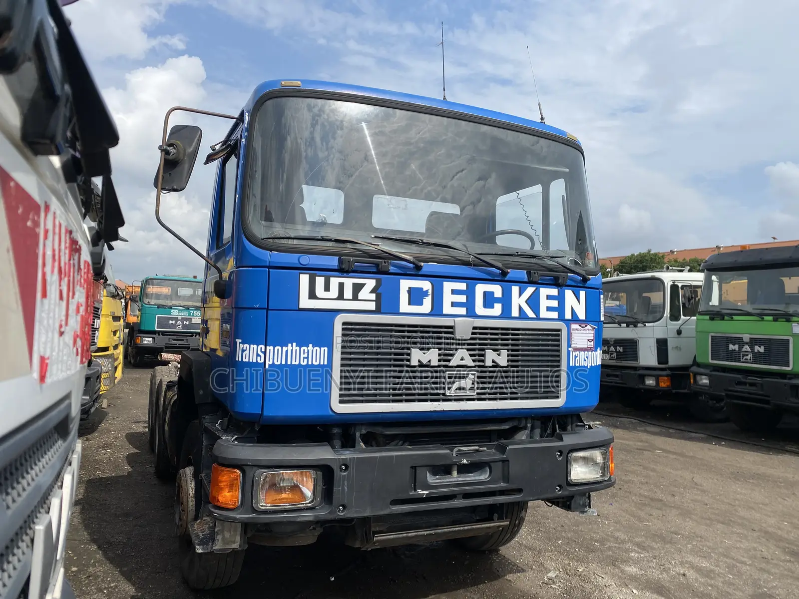Man Diesel 10 Tyres Cab/Chasiss