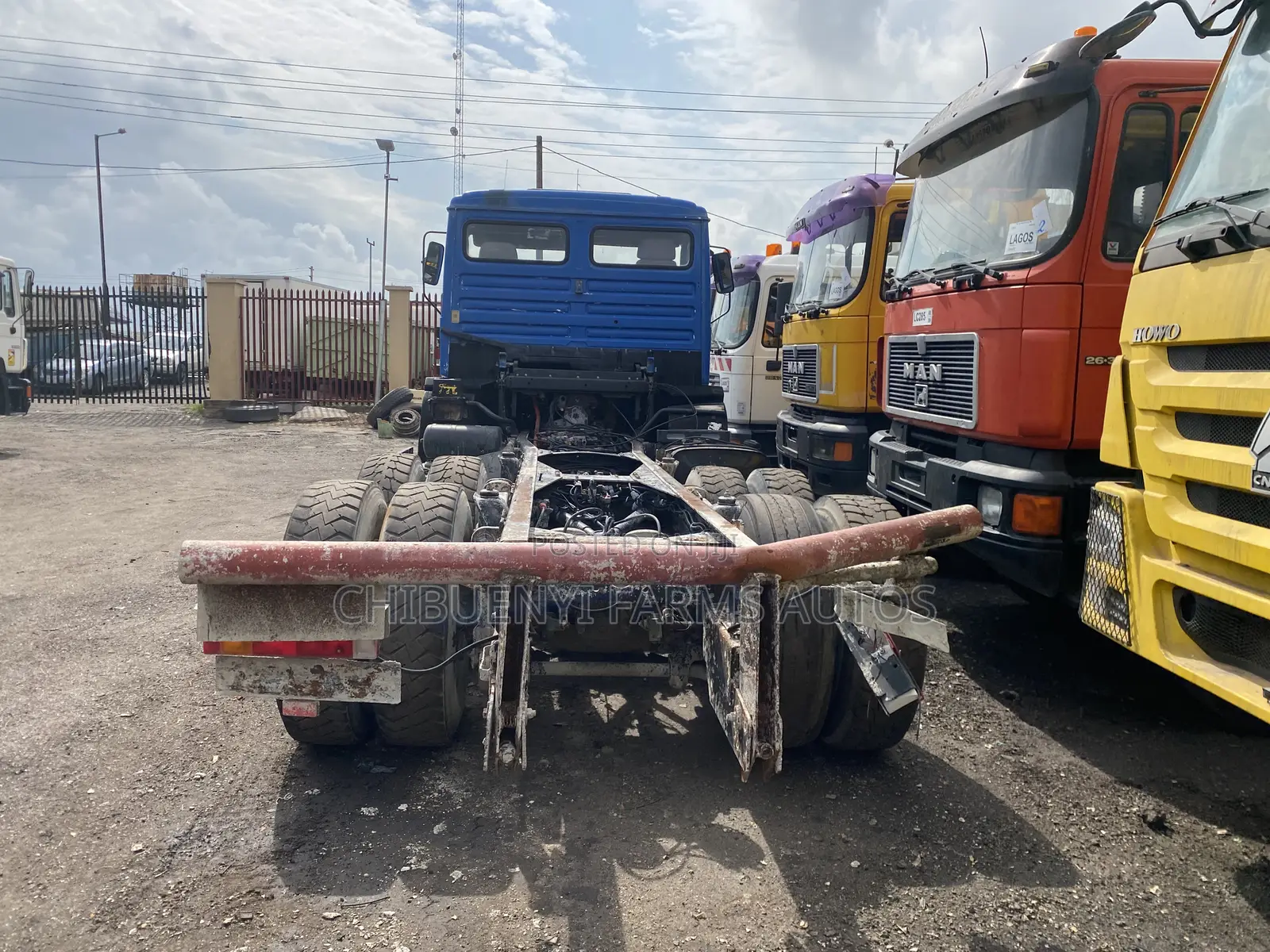 Man Diesel 10 Tyres Cab/Chasiss