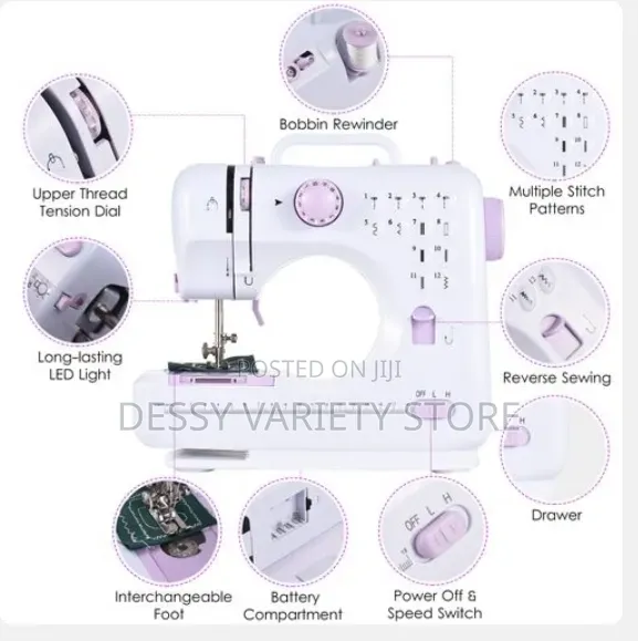 High-End Household Sewing Machine With 172pcs Sewing Kit